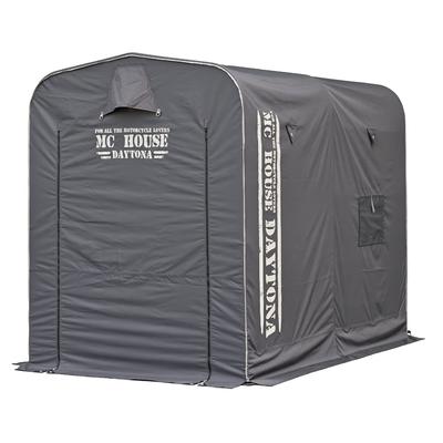 Гараж Daytona, совместимый с большими велосипедами, водонепроницаемая прочная рама, наружная палатка В2200 x Ш1700 x Г2600 мм MC HOUSE 1700 31333 Мотоцикл/Велосипед (MC