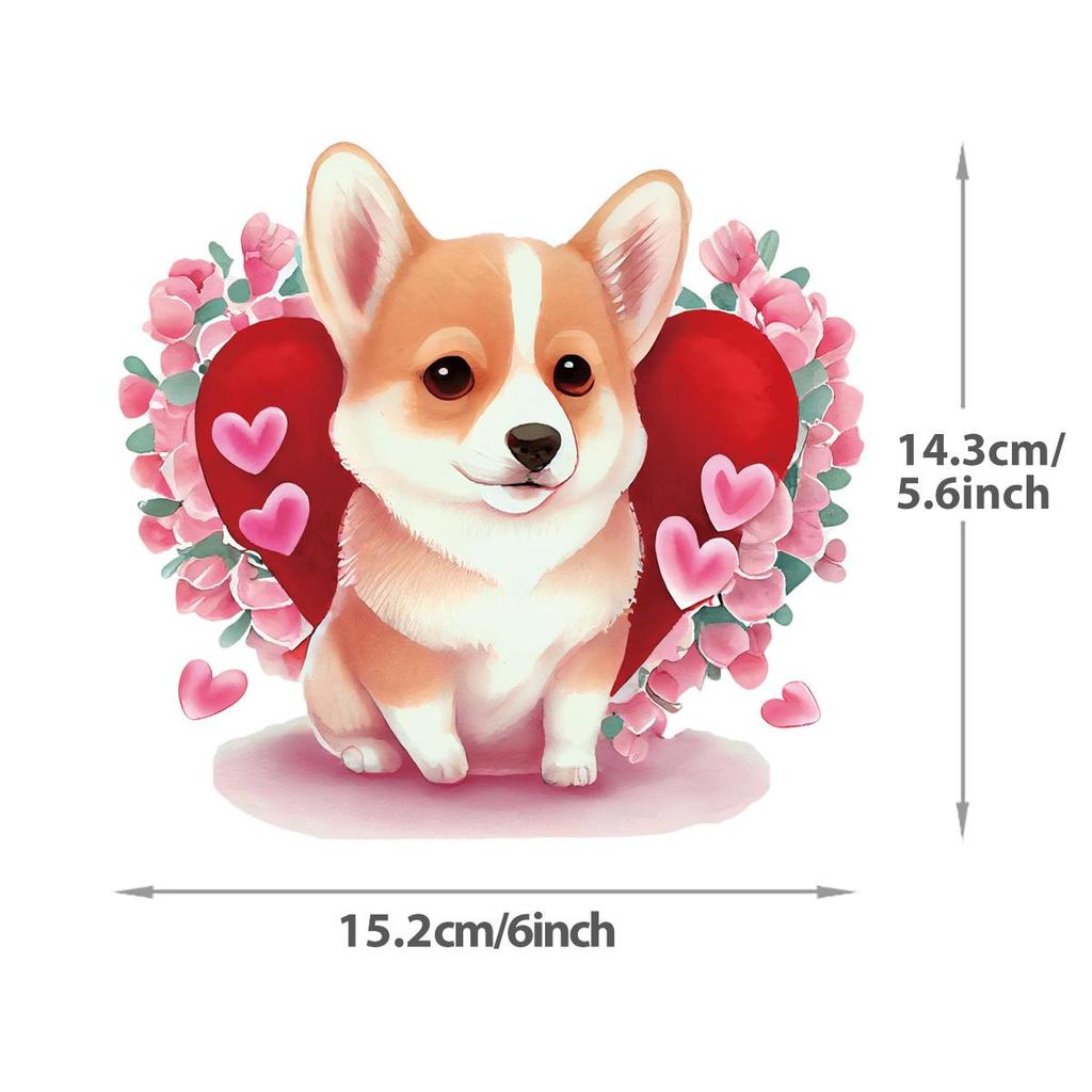 Cute Animal Iron On Patches For Clothing A-Level Washable Thermal Press Diy Vinyl Hoodies Tops Patches For Backpack