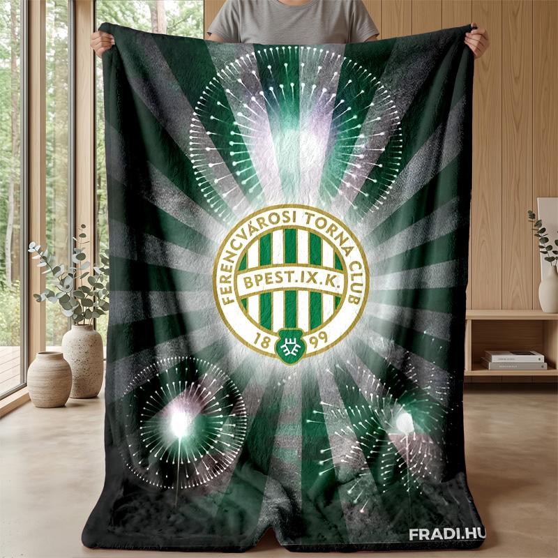 Ferencvaros Theme blanket Soft Flannel Fleece Blanket Warm Lightweight Throw Blanket for Home Sofa Bed