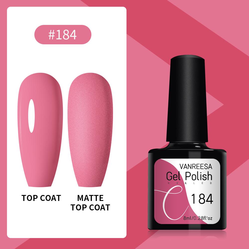 VANREESA Набор гелей для ногтей 111 цветов Гель-лак для ногтей Soak Off Базовое покрытие Верхнее покрытие Маникюр для ногтей УФ-светодиодный полуперманентный лак Стойкий гель для дизайна ногтей