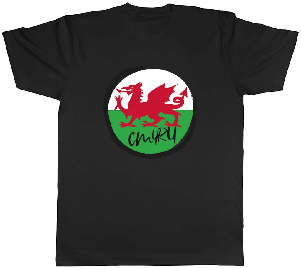 Unisexs T Shirt CMYRU Wales Football Welsh Dragon Unisex Tee Gift