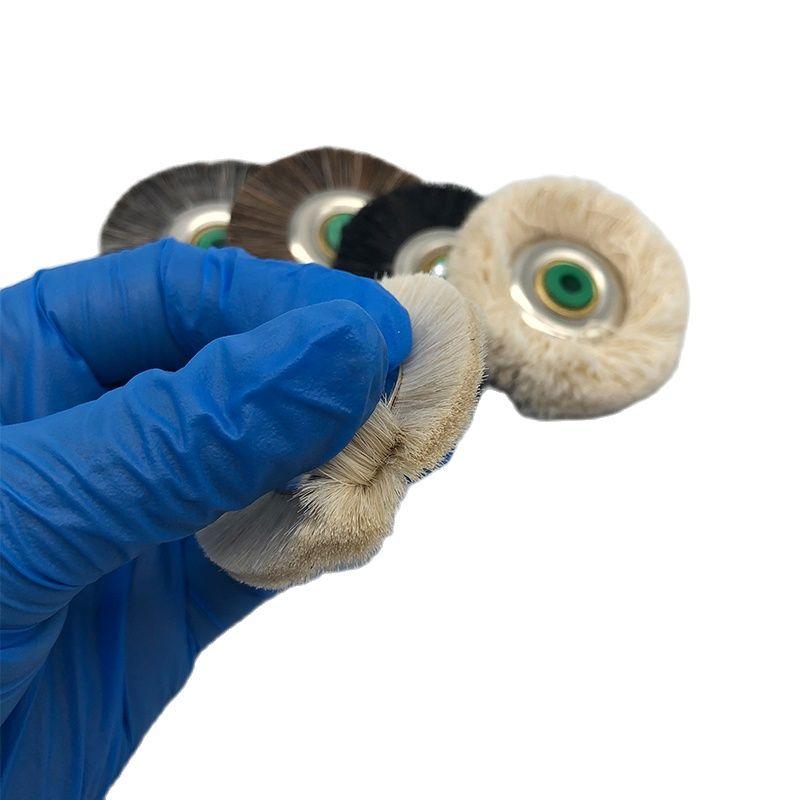 5 шт., стоматологические лабораторные материалы, защелка, смешанная упаковка, щетка для полировки, колесо, вращающиеся инструменты, лабораторный бафф, 48 мм, микродвигатель для стоматологии