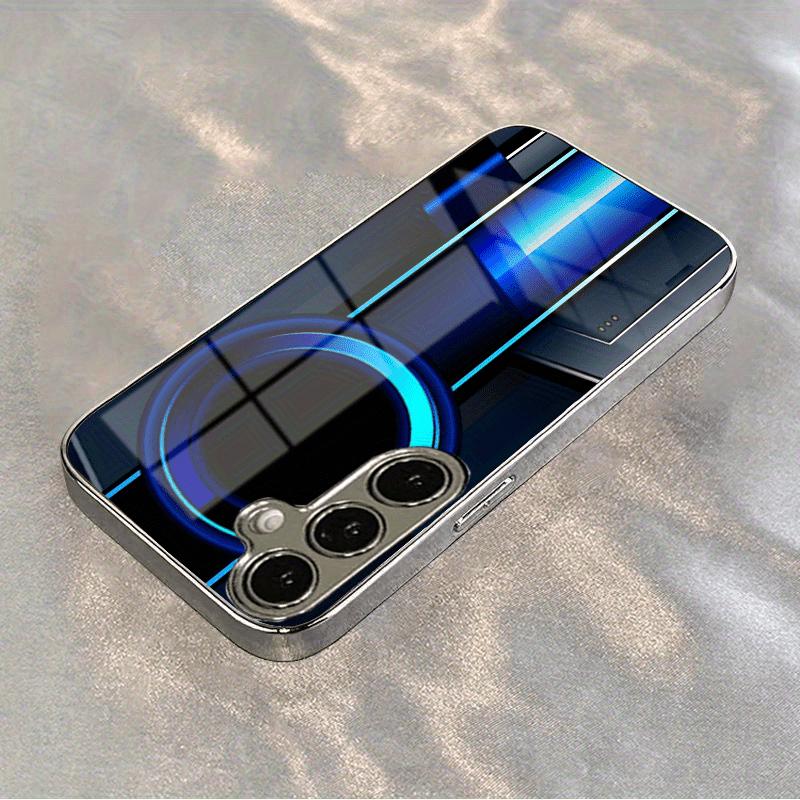 Продвинутый бизнес-чехол из закаленного стекла для телефона, подходит для Samsung Galaxy S26 S25 S24 S23 S22 S20 FE/Ultra/Plus, противоударный