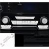 12pcs/Lot Aluminum Alloy Air Conditioning Control Adjustment Panel Decorative  Cover For 2017- Honda CR-V CRV CR V