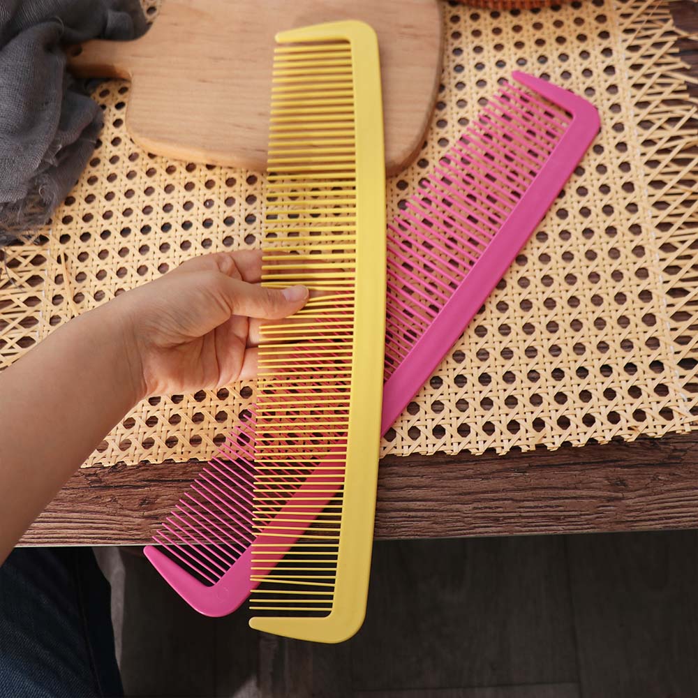 Jumbo Size Extra-large Comb Plastic Funny Giant Comb Jacket Decoration Hair Detangling Comb Girl