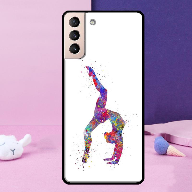 Чехол для телефона "Люблю гимнастику" для Samsung Galaxy S24 Ultra S25 Ultra S9 S10 S20 S21 S22 Plus S23 S24 FE