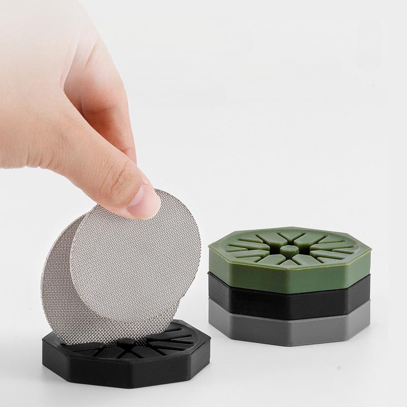 Reusable Portafilter Espresso Coffee Filter Stand Silicone Puck Screen Holder 51/53/58mm Storage Base Cafe Coffee Accessories