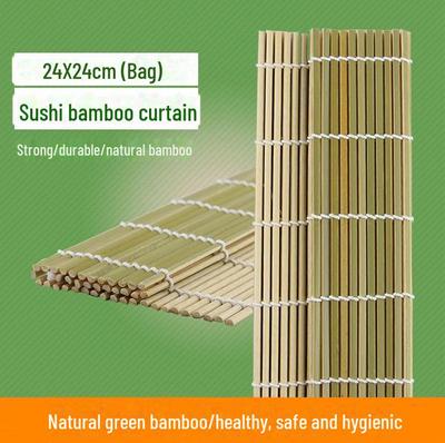 Набор инструментов для закручивания суши: Полный комплект из бамбукового коврика и рисовых роллов с водорослями