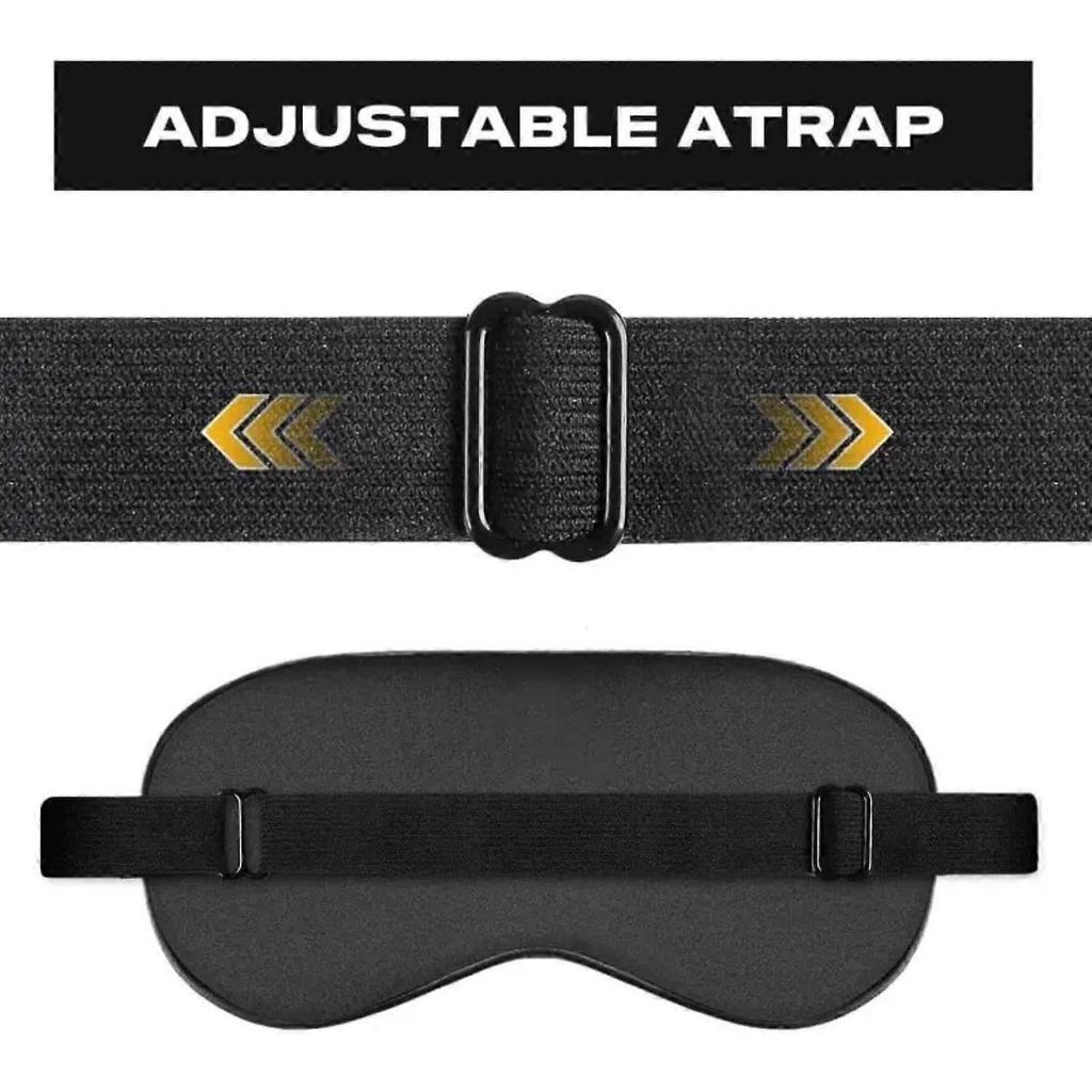 Sleep Mask for Women & Men,Blackout Eye Mask for Sleep,100% 6A Mulberry Silk Sleep Mask for Side Sleeper,Reduces Migraines & Puffy Eyes, Travel Offic