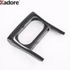 Car Center Console Water Cup Holder Frame Cover Trim For Toyota Bz4x    2024 2025 Carbon Fiber Interior Accessories
