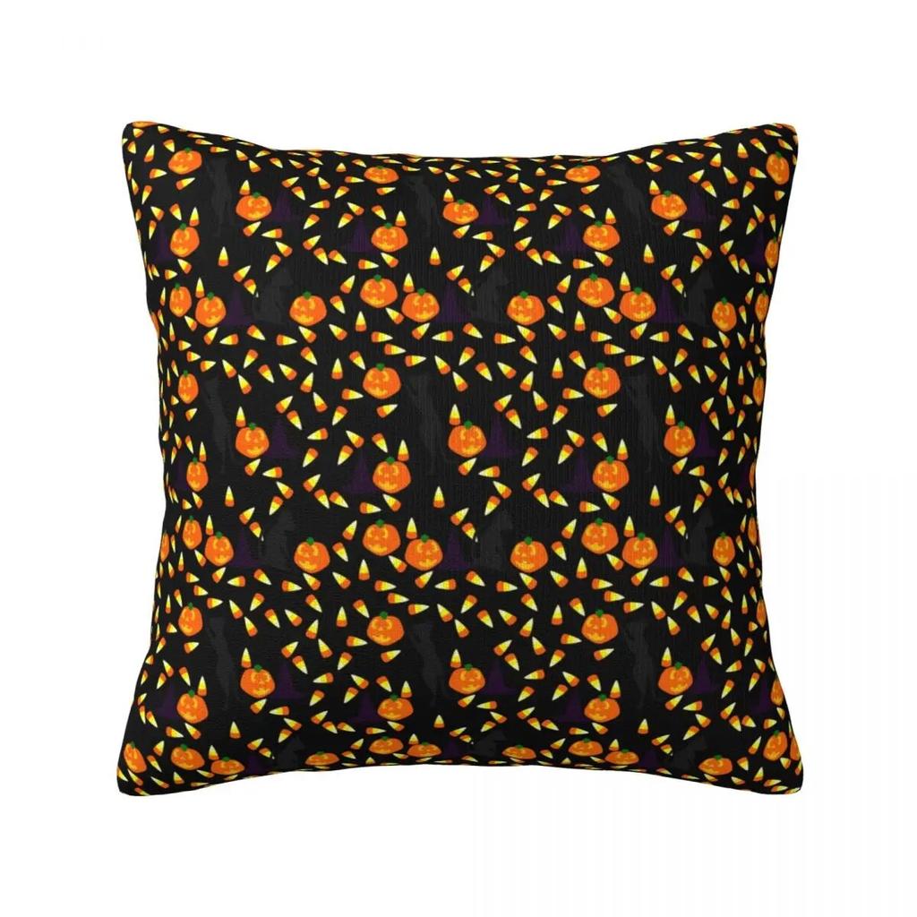 Наволочка с конфетами и кукурузой, новинка, принт, объятия, молния, весенний универсальный чехол