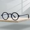 Панк Круглые Очки Мужские Модные Очки с Блокировкой Синего Света Женские Трендовые Винтажные Дизайнерские Оптические Оправы для Чтения