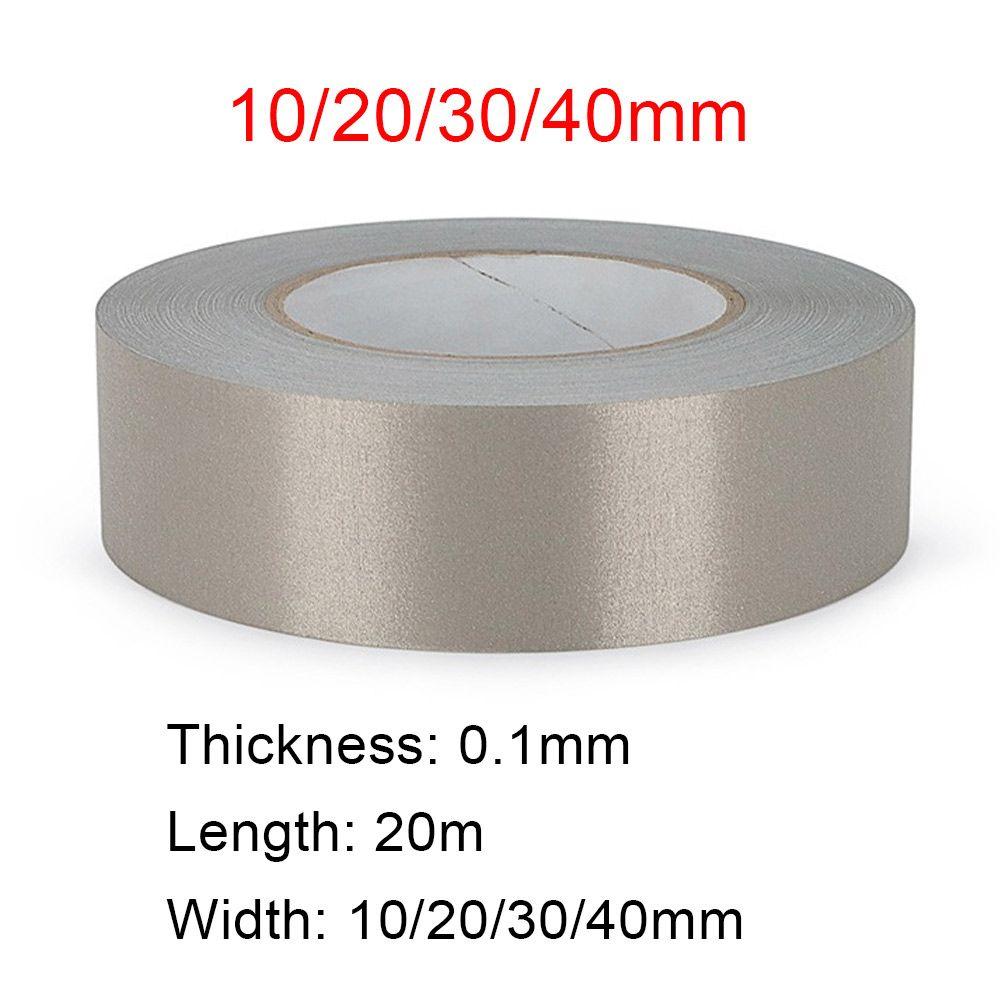 Silver Gray Conductive Tape Shielding Electromagnetic Wave Radiation-Proof Anti-interference