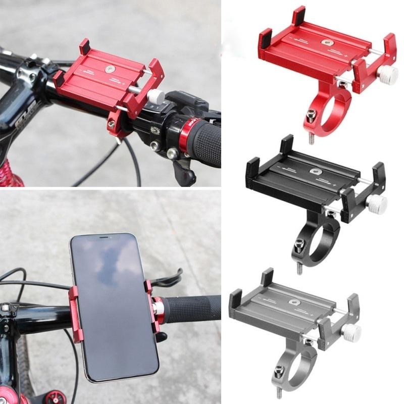 For Cell Phone GPS Aluminum Motorcycle Bike Bicycle Holder Mount MTB Handlebar