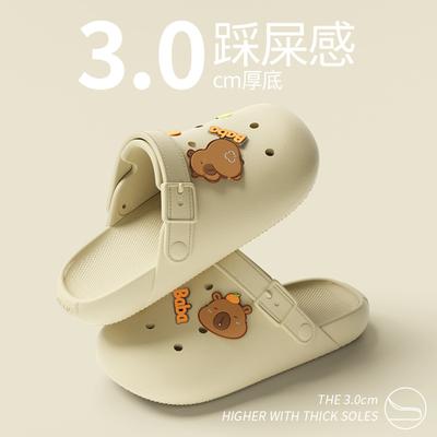 Модная пещерная обувь для женщин 2025 лето уличная DIY домашняя противоскользящая уличная пещерная обувь с закрытым носком для женщин