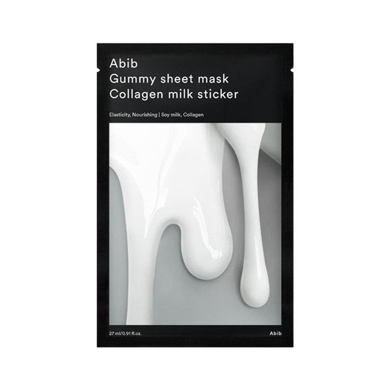 Abib Gummy Sheet Mask Sticker 30 Sheets Set (Heartleaf / Hydrating / Madecassoside / Collagen Milk / Vita) Nourishing & Firming Care