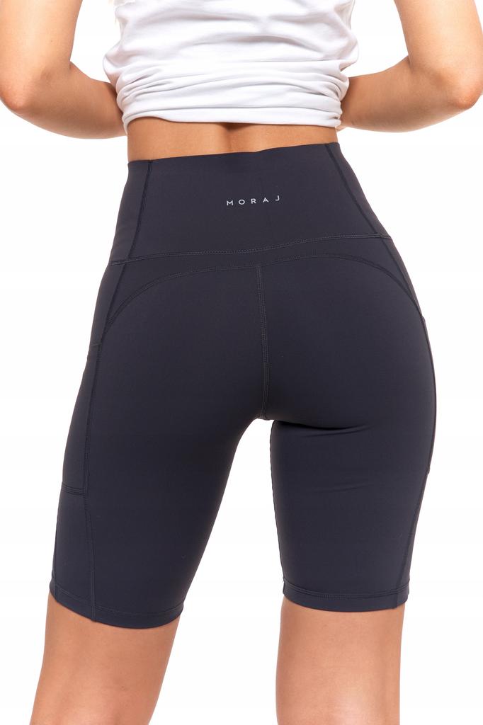 Women's Cycling Leggings Sports with Pockets Comfortable Training MORAJ GRAPHITE M