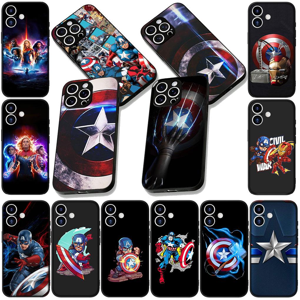 Чехол для телефона Captain America Marvel Shield для Huawei P30 P20 Mate 10 20 Lite Pro Y7 Y8S Y9A Y9 Prime P Smart 2019 Мягкий чехол