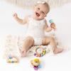 Baby firstlook игрушка погремушка из натурального дерева набор из 4 погремушек детская соска игрушка деревянная качающаяся игрушка звук детский подарок подарок для ребенка подарок для новорожденного