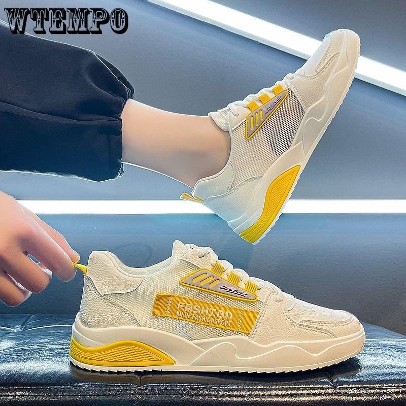 Summer Breathable Men's Shoes Thin Section Mesh Sports Running Anti-odor Mesh Shoes Men's Casual Board Shoes
