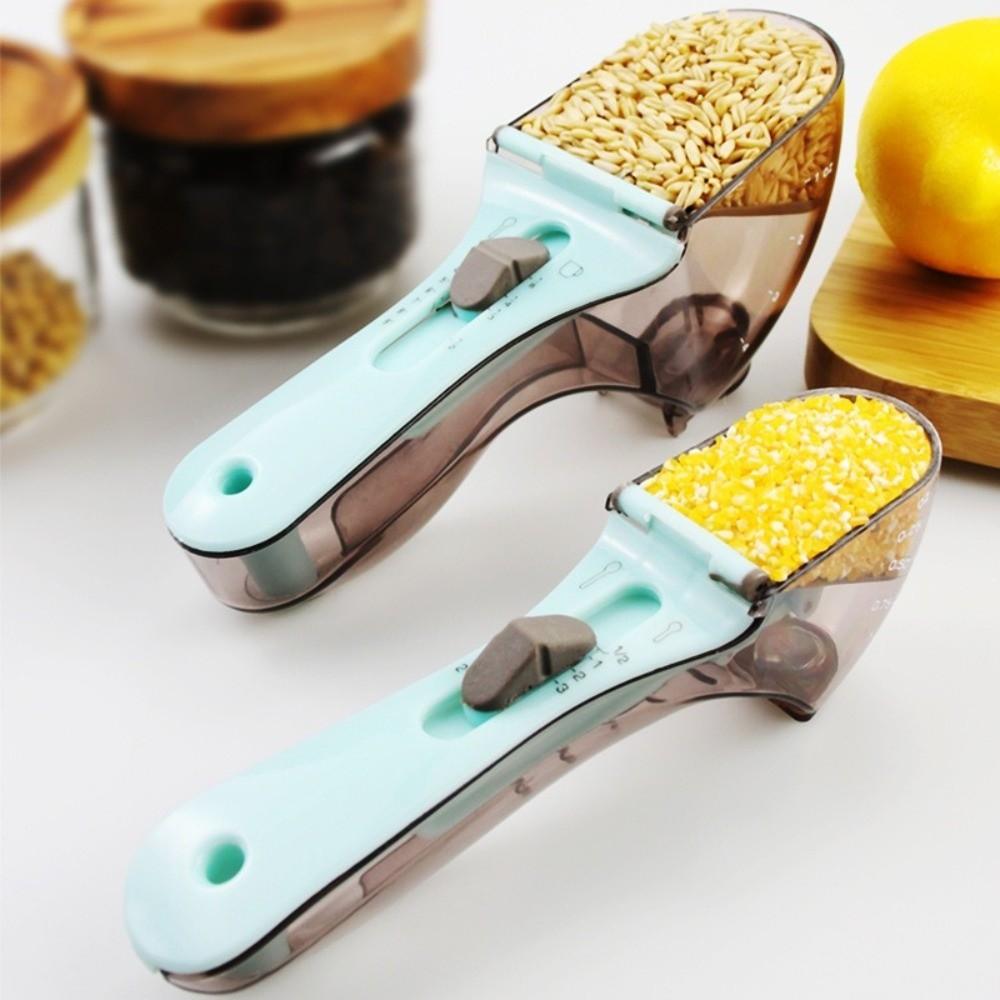 2PCS 30ml 130ml Measuring Scoop Graduated Scale Kitchen Measuring Tool Coffee Milk Powder