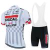 2025 SOUDAL Quick Step Велосипедные комплекты одежды Велосипедная одежда для MTB С короткими рукавами Велосипедная одежда Ropa Ciclismo Hombre Maillot
