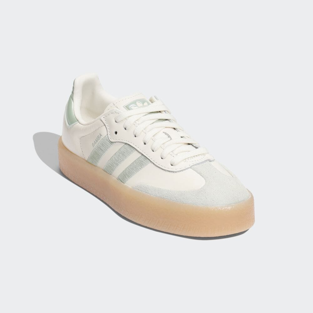 adidas Кроссовки SAMBAE Off-White ORIGINALS Unisex IG1947 Off-White / Linen Green / Linen Green Metallic
