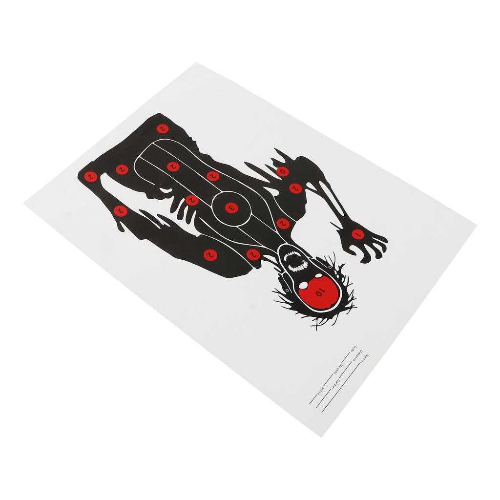 10 шт. бумажные мишени для стрельбы из лука бумажные мишени для стрельбы из лука стрелы охотничьи принадлежности 45x32 см