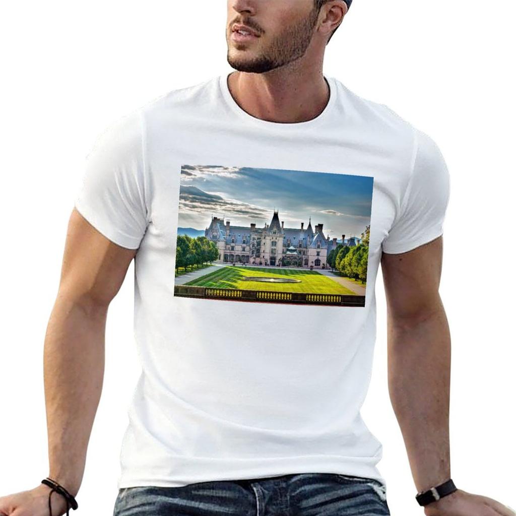 The Biltmore House TShirt t shirt for Unisex 100 percent cotton t shirt Unisex designer t shirts for Unisex pack white Tshirt