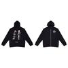 842 CHROME HEARTS Осень-Зима 2026 Новый Большой Размер Классический Стиль Логотип Молния С Капюшоном Толстовка, Подходит для Ношения Парами