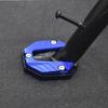 1pc Universal Bike Kickstand Extender Foot Side Stand Grip Extension Foot Pad Support Plate Scooter Motorcycle Accessories
