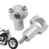 Motorcycle Handlebar Risers Motorcycle Handlebar Mounts Clamps Motorbike Replacement Handle Aluminum Alloy Accessories For