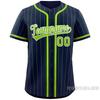 Mens Custom Printed Baseball Jersey Sportswear Loose Fit V-Neck Short Sleeve Athletic Top