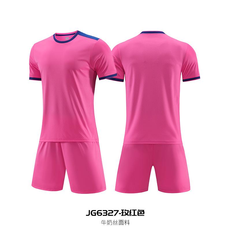 Football Jersey Set Light Version Jersey Men'S Game Jersey Adult Sports ShortSleeved Training Jersey