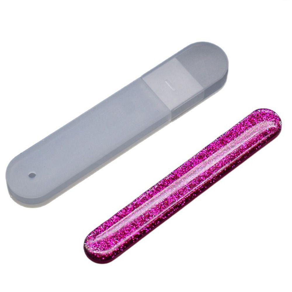 1 шт., нано-стеклянная пилочка для ногтей, салонный маникюрный инструмент, шлифовальная пилка, прочная полоска для полировки ногтей