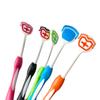 1Pc Silicone Tongue Scraper Oral Cleaner Brush Fresh Breath Oral Care Cleaning Tongue Coating Oral Hygiene Care Tools Clean Tong