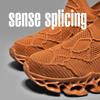 Men's New Style Comfortable Anti-skid Leisure Sports Shoes Lightweight Breathable Knitted Running Sneakers