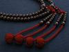 Kyobutsudan Hayashi Juzu Shingon Buddhism Shaku-0 Rosewood Prayer Beads (Women's) Formal Set with Pouch SW-020 Kyoto Nenju Buddhist Rosary