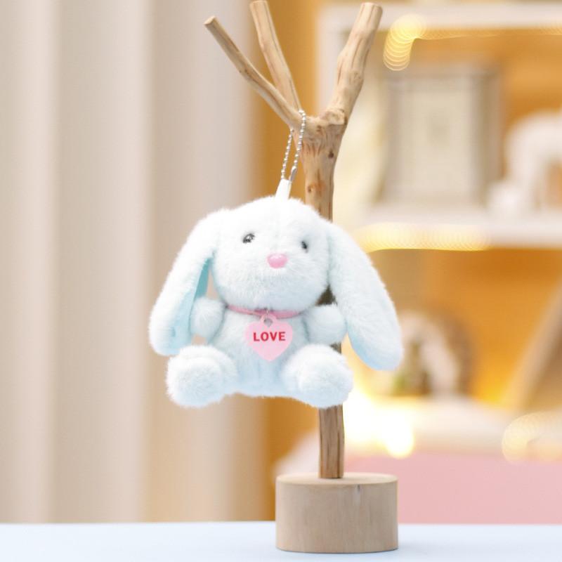 Soft And Huggable Plush Rabbit Toy Beautiful Gift For Girls Perfect For Keychains