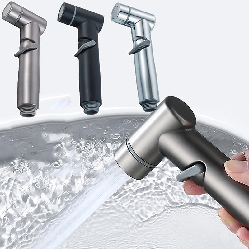 1pcs Toilet Bidet Sprayer Set Sprayer Guns Shower Handheld Hand Bidet Faucet Tap Hand Sprayer Shower Head Self Cleaning