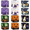 18PCS Candy and Snack Packaging Halloween Atmosphere Decoration Props Three-dimensional Paper Box Scene Decoration Party Supply