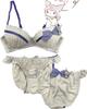 Kuromi Wireless Bra Shorts LL Size Ribbon Lace Bra Sanrio Women's