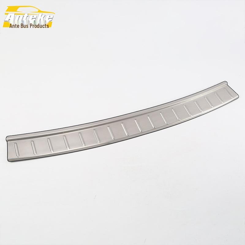 Tiguan L 2017 Rear Guard Plate Sequin & Tailgate Trunk Protection Pedal - Stainless Steel Decorative Sticker