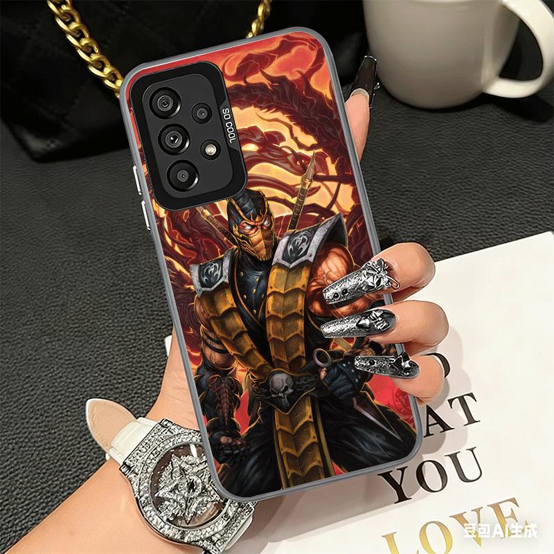 Mortal Kombat Game Soft Phone Case for Samsung A17 A16 A15 A14 A13 A57 A56 A55 A54 A53 A37 A36 A35 A34 A33 A26 A25 A24 A23 A52