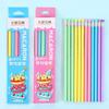 12Pcs Stationery HB Pencil Smooth Writing Painting Pencil Durable Sketch Pencil Office