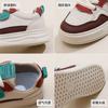 Весенние и осенние белые туфли корейской версии Ins для девушек-студенток, увеличивающие рост, спортивная обувь с толстой подошвой, повседневная обувь