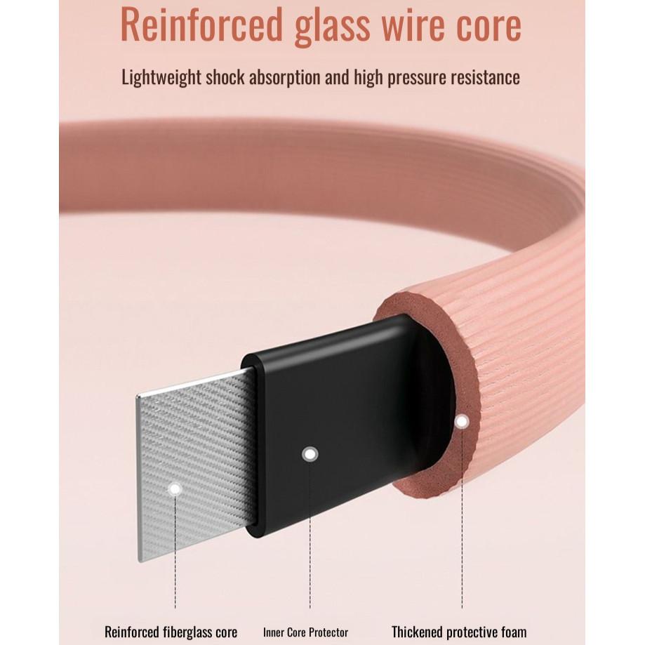 Многофункциональное кольцо для йоги для ног, кольцо для пилатеса для красоты тела, круг для упражнений, мышцы ног, нескользящий фитнес-резистентный круг