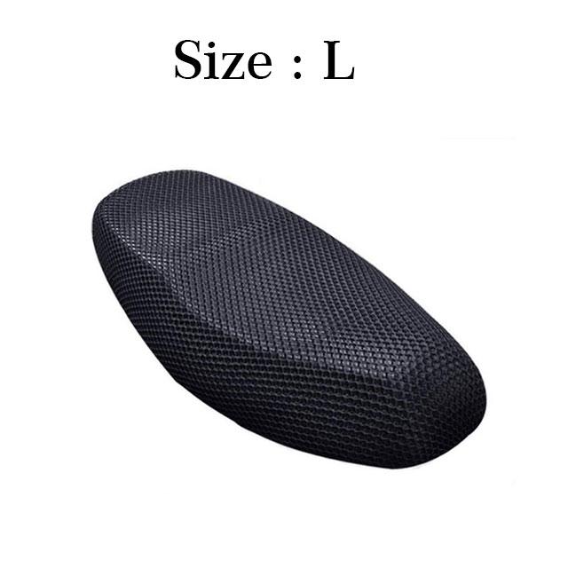 Дышащий летний 3D сетчатый чехол на сиденье мотоцикла, мопеда, скутера, чехлы на сиденья, противоскользящие водонепроницаемые чехлы