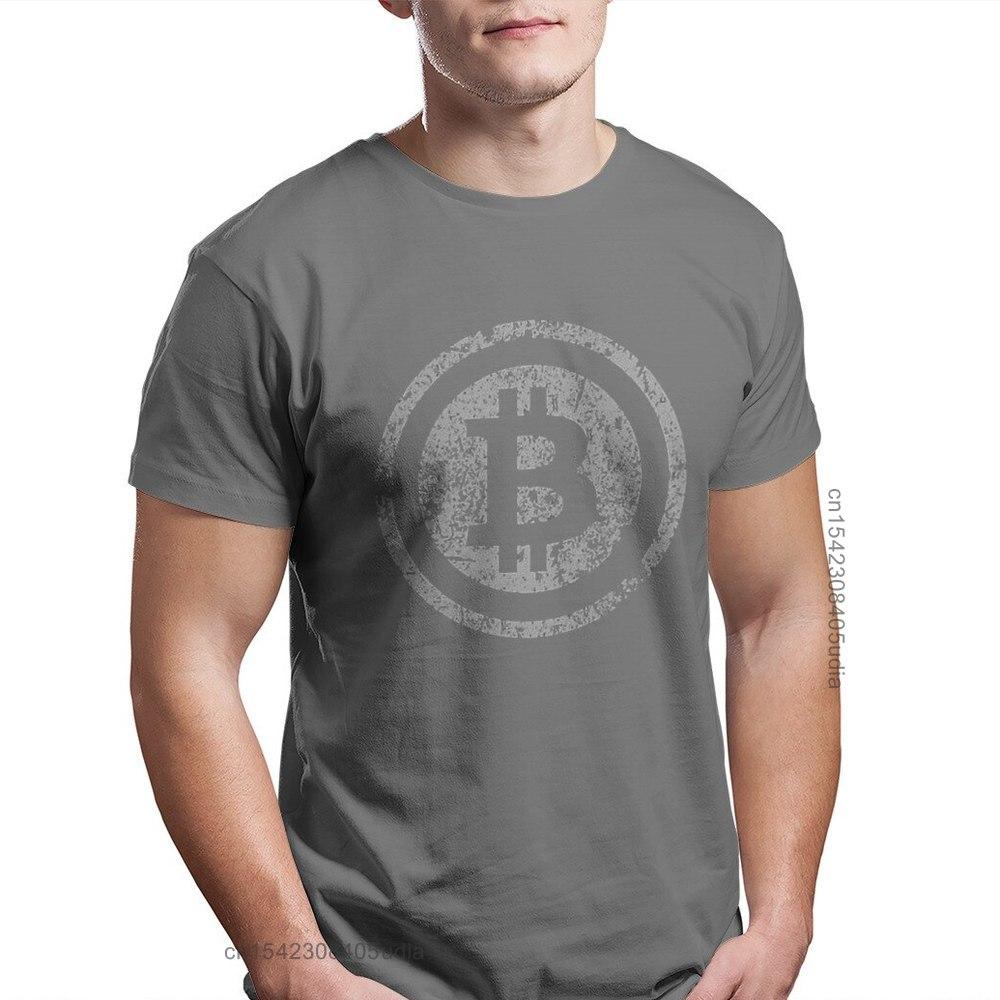 Футболка с надписью Bitcoin Art Satoshi Nakamoto Offerts для мужчин Homme Graphic Cool Design Cotton Harajuku T Shirt