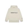 Fear of God Essentials FW20 Толстовка с капюшоном и 3D-силиконовой аппликацией унисекс Хизер-Овсянка FOG-FW20-234